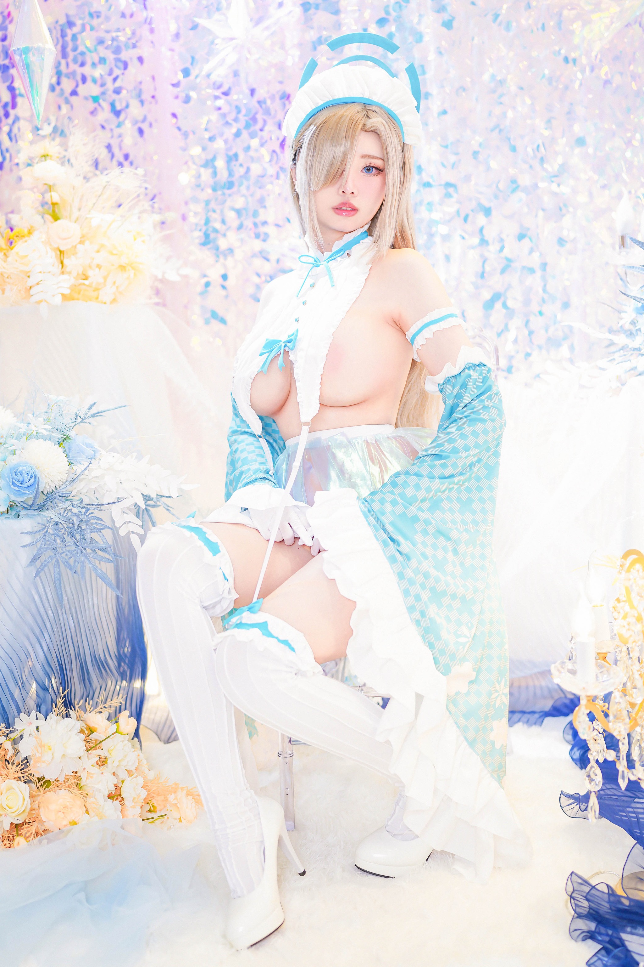 图片[1]-KaYa萱 – NO.075 Ichinose Asuna Maid[48P]-XikXak